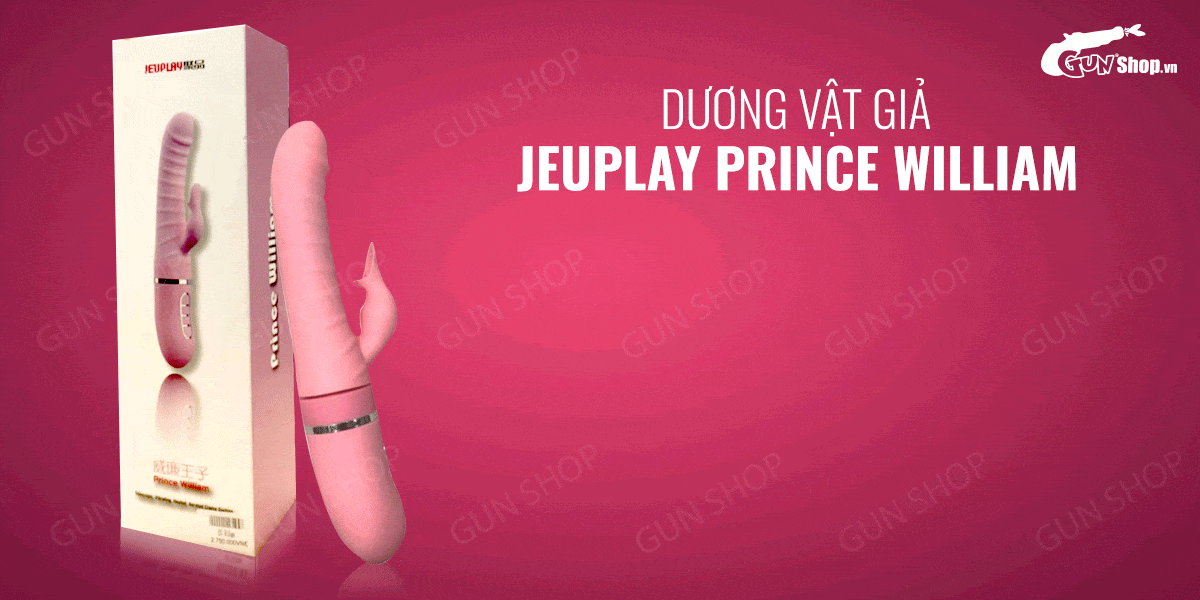 Nơi bán Dương vật giả rung thụt tự động có lưỡi giả dùng sạc - Jeuplay Prince William  nhập khẩu