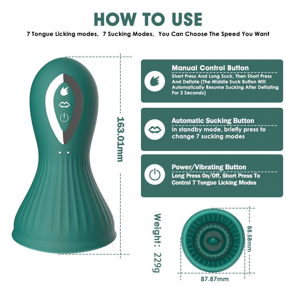 Máy bú hút Miyue Cup đa năng kích thích lưỡi liếm massage