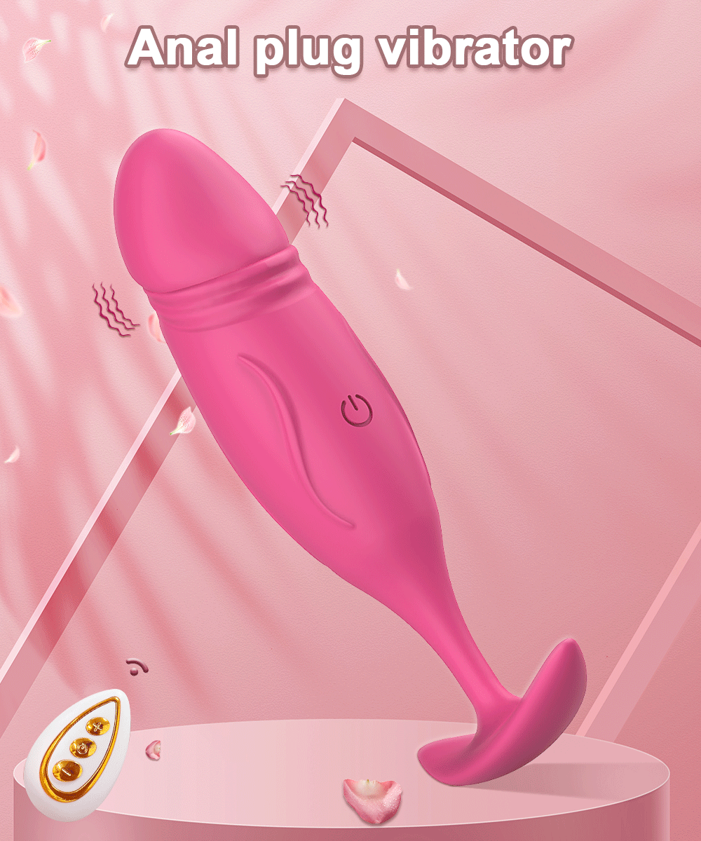 Phân phối Trứng rung tình yêu hình dương vật giả massage âm đạo hậu môn có remote giá sỉ