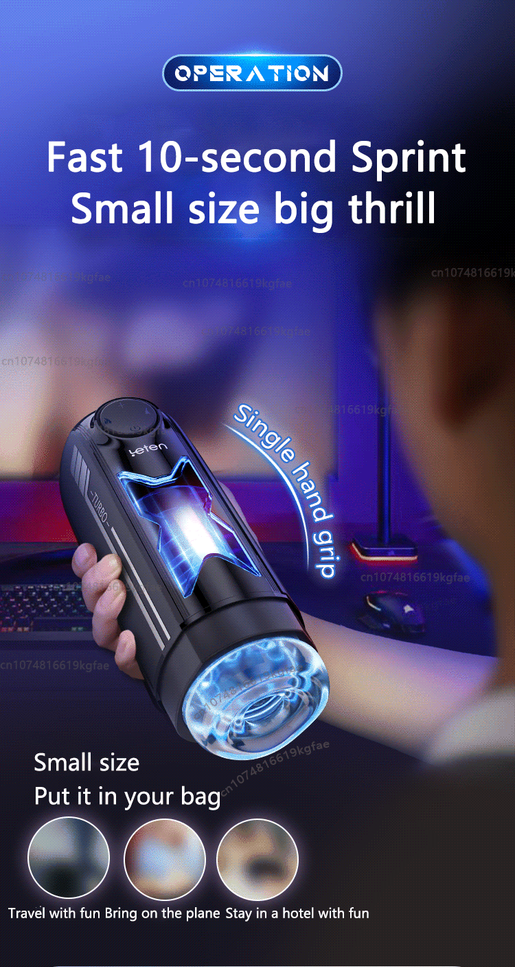 Leten X Speed âm đạo giả đa năng cao cấp kích thích cực mạnh