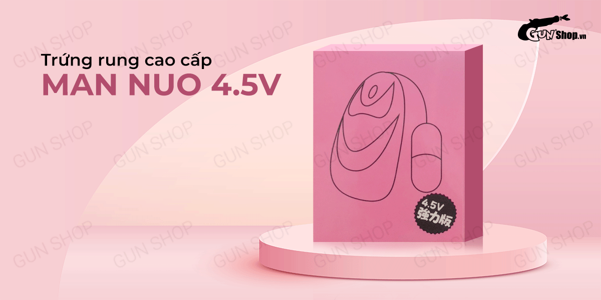 Trứng Rung Cao Cấp Man Nuo 4.5V Kích Thích Mua Ngay