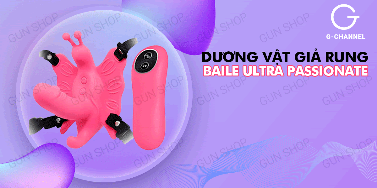 Dương Vật Giả Rung Từ Xa Baile Ultra Passionate Kích Thích