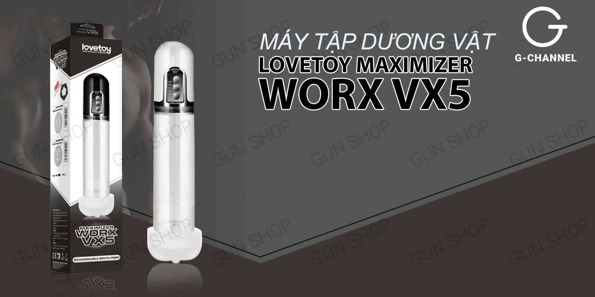 Shop bán Máy tập dương vật tự động cao cấp - Lovetoy Maximizer Worx VX5  tốt nhất