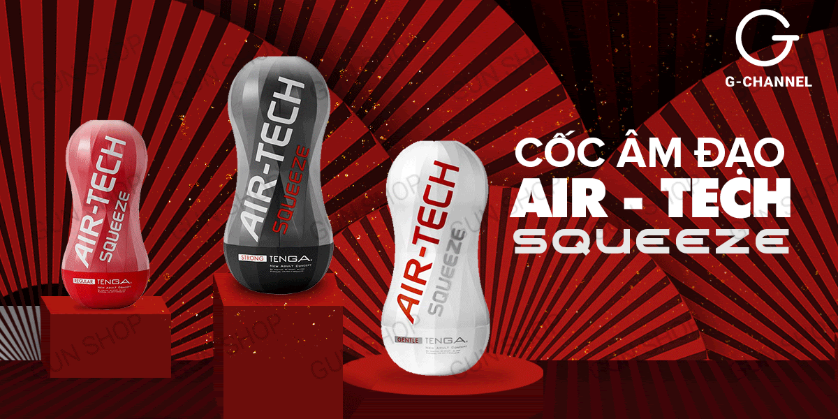 Kho sỉ Âm đạo giả hút chặt ôm khít - Tenga Air-Tech Squeeze  giá tốt