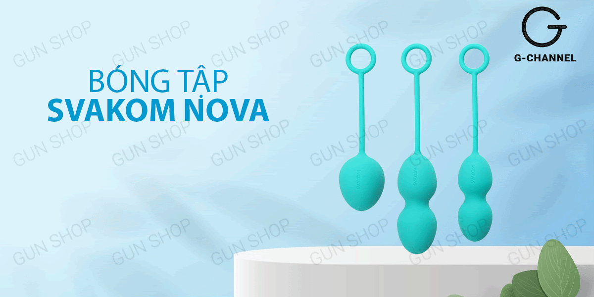 Bảng giá Bóng tập se khít âm đạo chống nước nhỏ gọn an toàn cho da - Svakom Nova  chính hãng