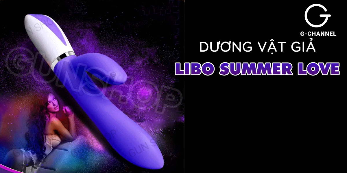 Review Dương vật giả 2 đầu rung 68 chế độ rung sạc điện - Libo Summer Love  giá tốt