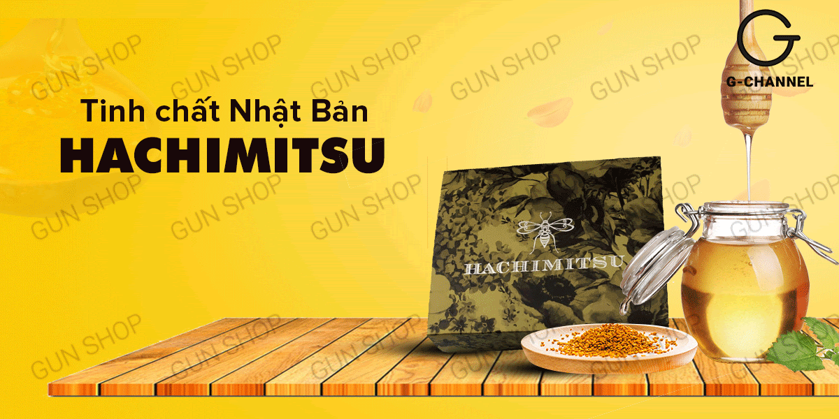 Bỏ sỉ Tinh chất Hachimitsu - Tăng cường sinh lý nam & nữ - 1 gói  tốt nhất