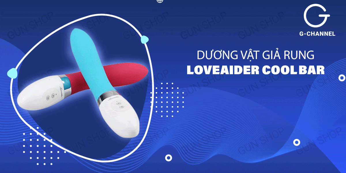 Nhập sỉ Dương vật giả rung nhiều chế độ - Loveaider Cool Bar  giá tốt