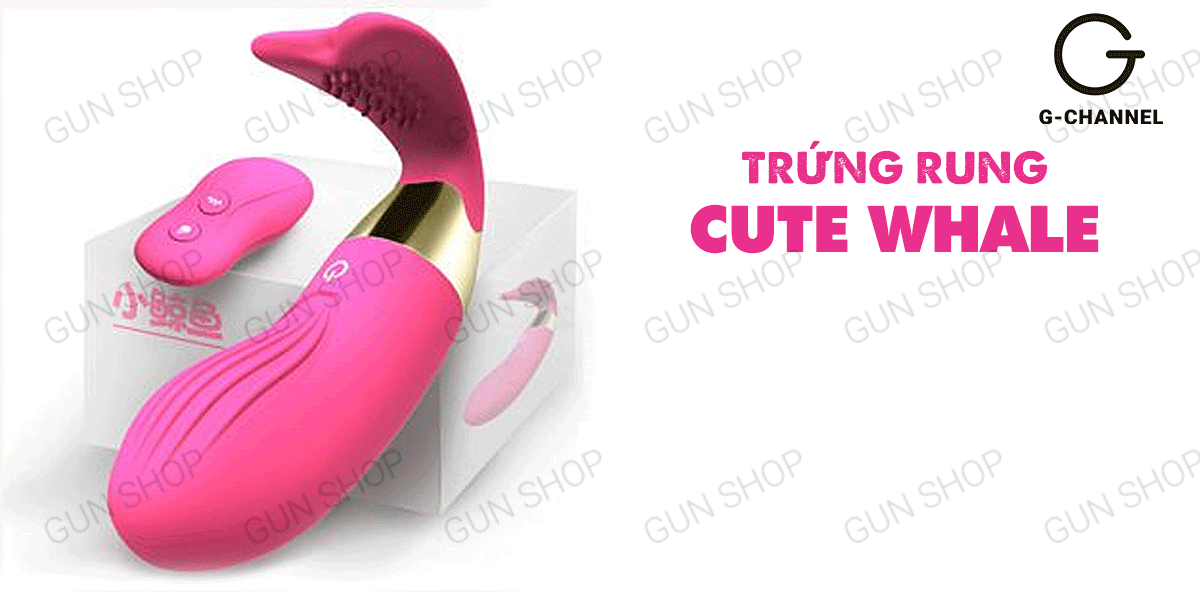 Trứng Rung Phát Nhiệt Cute Whale Sạc Điện Kích Thích Mua