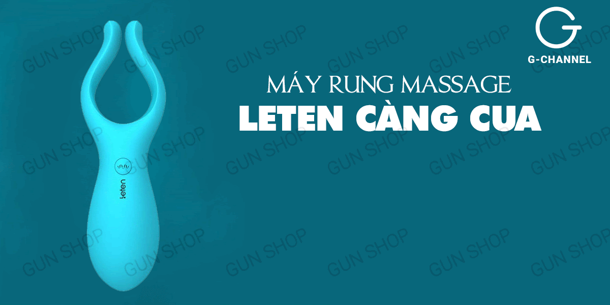 Máy Rung Massage Càng Cua Đa Năng Sạc Điện | Leten