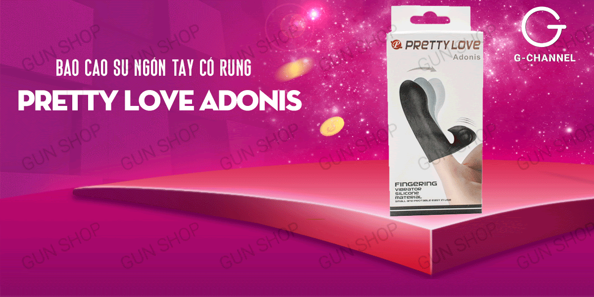  Địa chỉ bán Ngón tay rung Pretty Love Adonis - Hộp 1 cái cao cấp