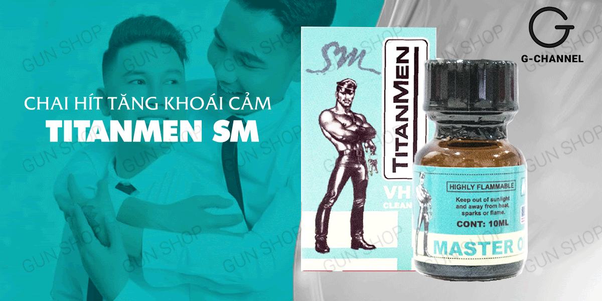 Kho sỉ Popper Titanmen SM - Chai 10ml giá tốt