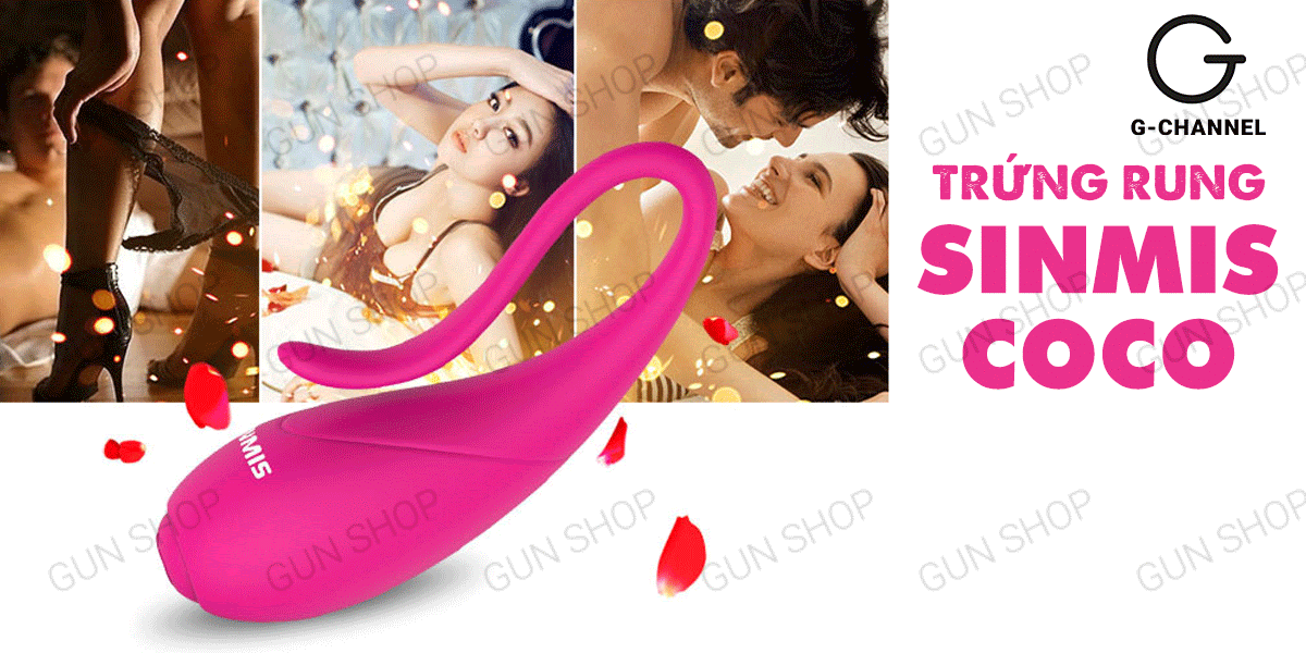 Cung cấp Trứng rung rung mạnh chống nước pin - Nalone Sinmis Coco  tốt nhất