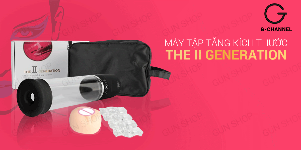 Máy tập dương vật hút chân không tự động The II Generation tăng kích thước hiệu quả