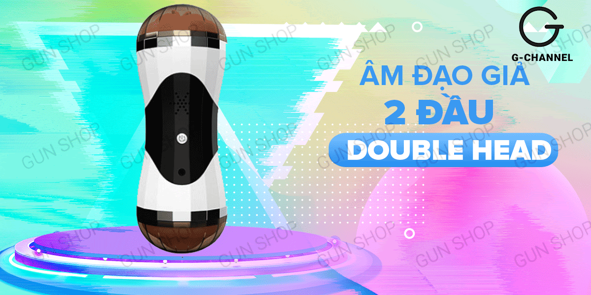 Âm đạo giả Double Head 2 đầu rung rên sống động giá tốt