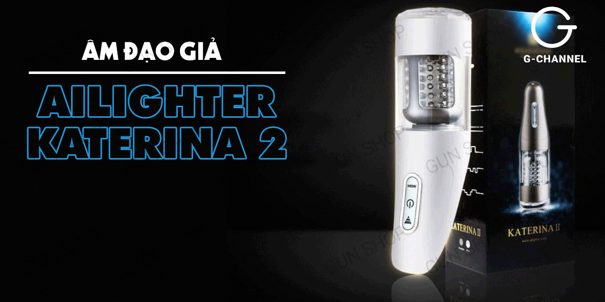 Máy thủ dâm tự động xoay thụt đa chế độ sạc điện Ailighter Katerina 2