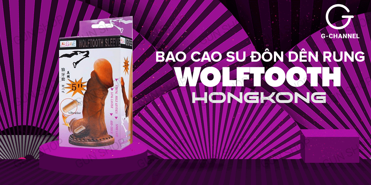 Bao Cao Su Đôn Dên Wolftooth Rung Bìu Pin Tăng Kích Thước