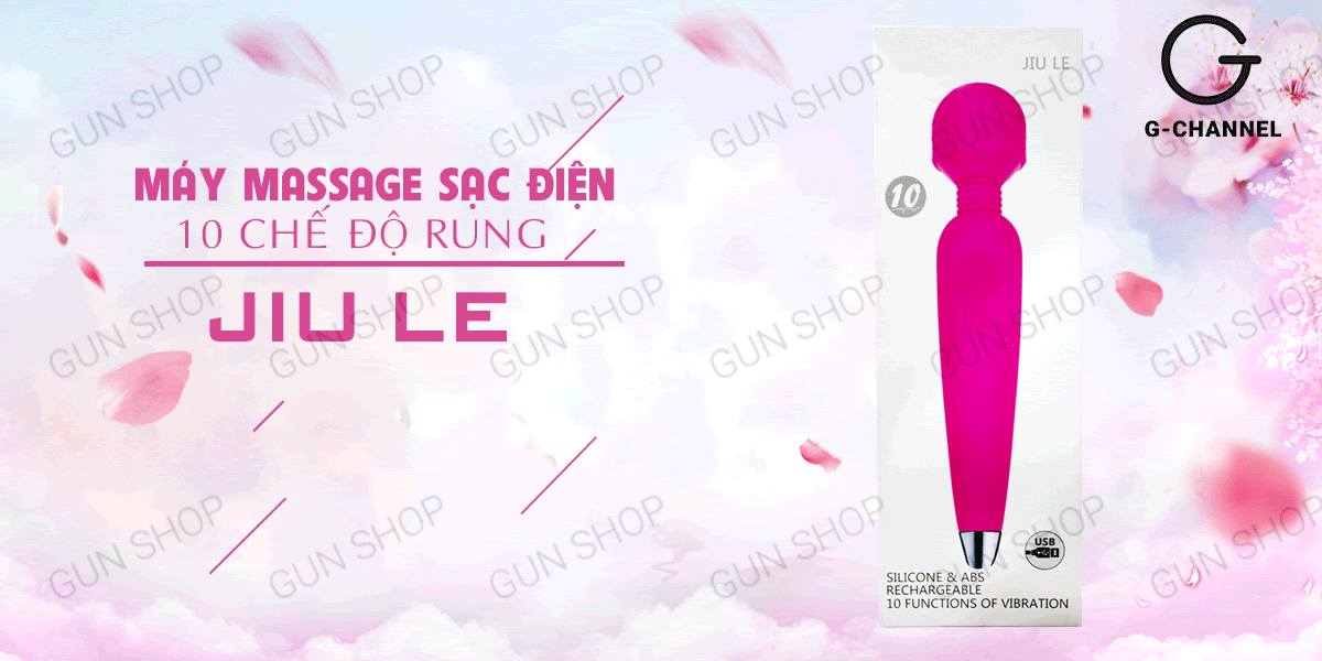 Máy Massage Jiu Le 10 Chế Độ Rung Tình Yêu - Mua Ngay