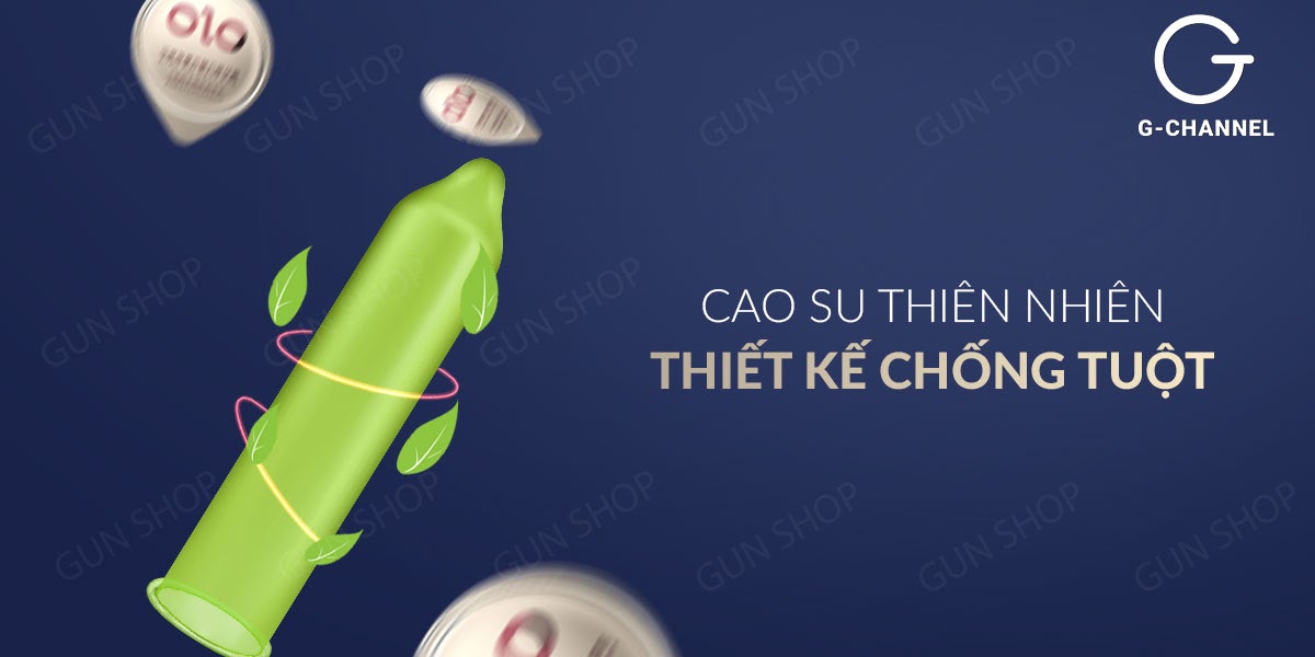 Bao cao su OLO 0.01 Xanh Siêu Mỏng Mát Lạnh Kéo Dài Tình Yêu