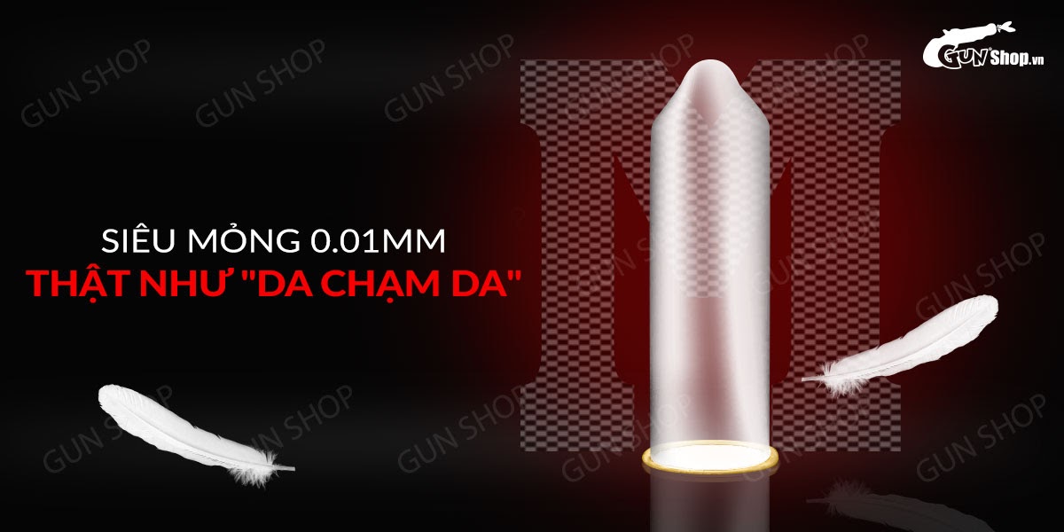 Thông tin Bao cao su Muaisi 0.01 Đen - Siêu mỏng 0.01mm - Hộp 10 cái  có tốt không?