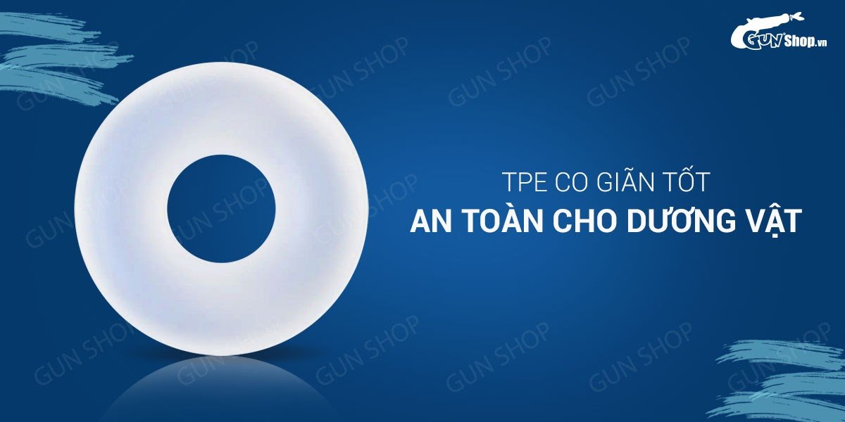 Thông tin Vòng đeo dương vật tăng khoái cảm kéo dài thời gian - Durex Pleasure Ring  loại tốt