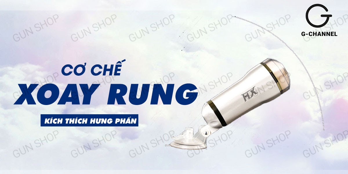 Âm đạo giả rung sạc điện cao cấp siêu thực HX tiện dụng
