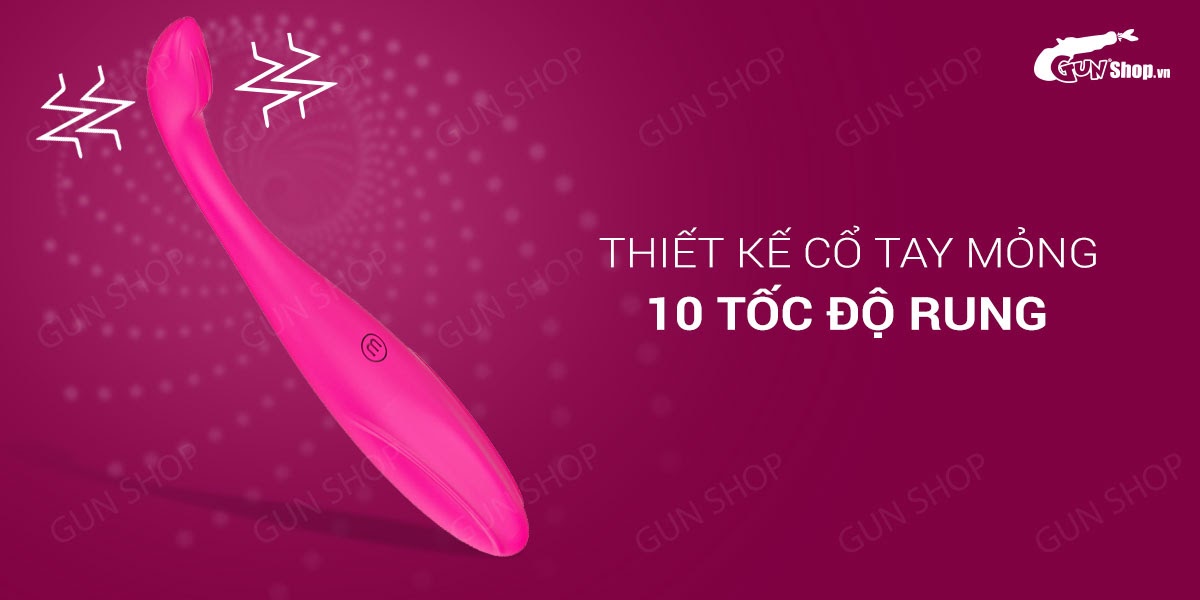 Phân phối Máy massage kích thích điểm G 10 tốc độ rung - DMM Hi 2 Vibrator  loại tốt