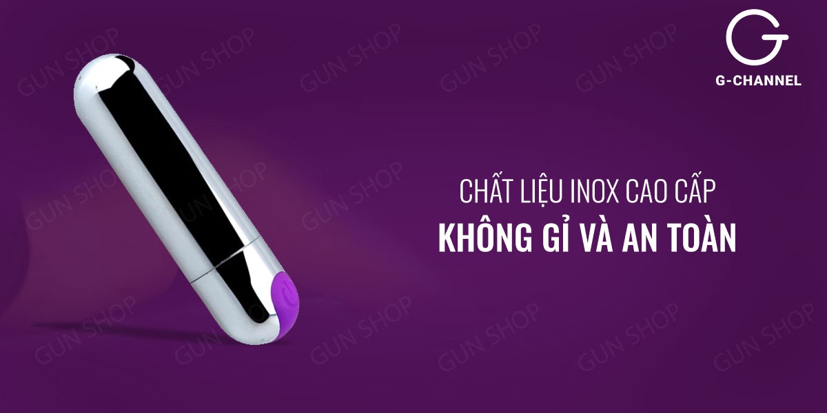 Shop bán Trứng rung hình viên đạn 10 tốc độ rung - Yeain Mini Vibrator  mới nhất