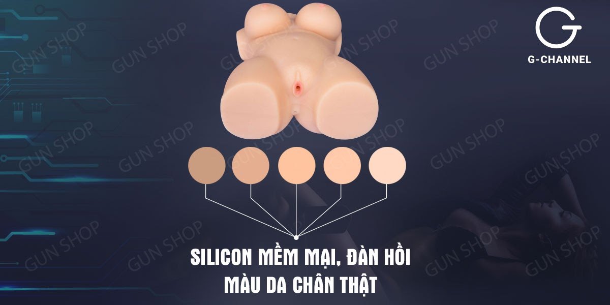 Đánh giá Búp bê tình dục nữ bán thân silicon trần cao cấp mềm mịn - SCD S2 3.5kg  tốt nhất