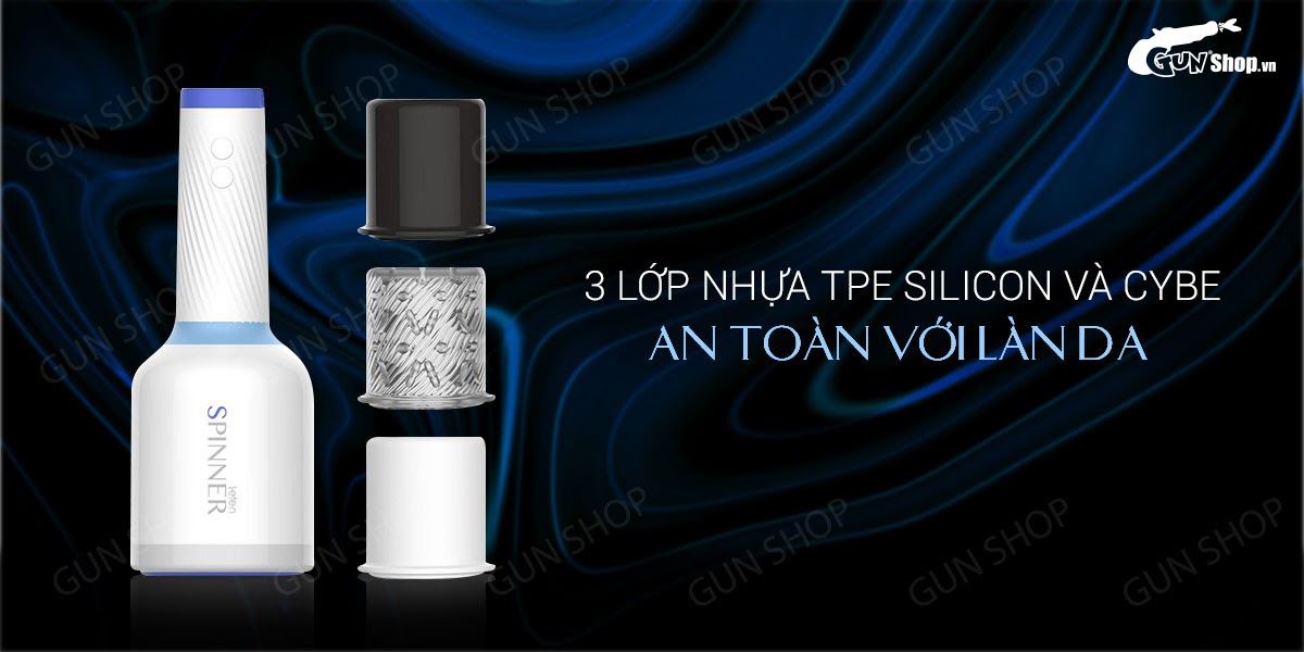 Review Âm đạo giả tự động rung xoay cao cấp dùng sạc - Leten Spinner  mới nhất
