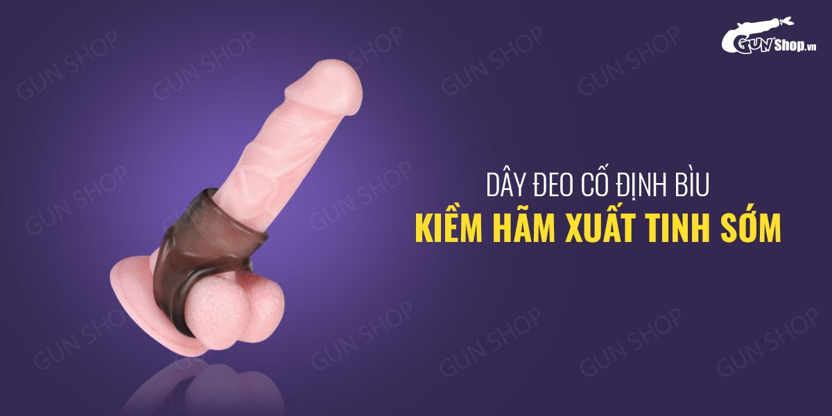Đánh giá Bao cao su đôn dên tăng kích thước đeo gốc dương vật Cock Sleeves - Rung mạnh giá rẻ