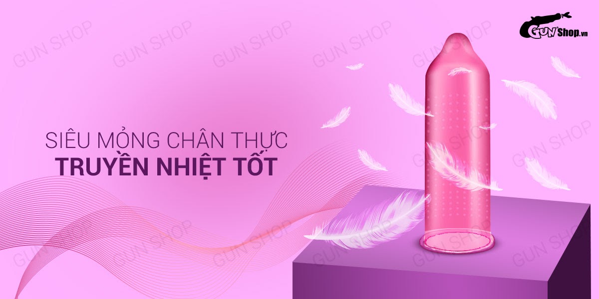Bao Cao Su OLO 0.01 Climax For Women Siêu Mỏng Dưỡng Ẩm Gai Li Ti