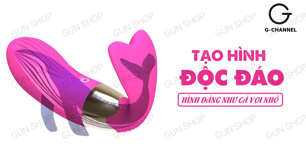 Trứng Rung Phát Nhiệt Cute Whale Sạc Điện Kích Thích Mua