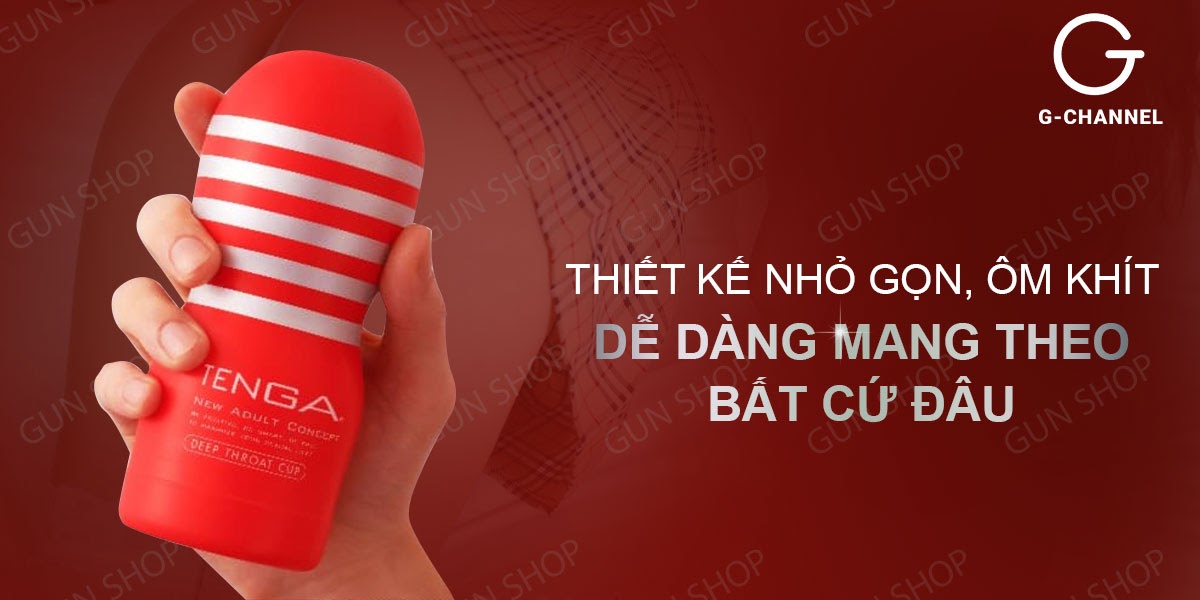 Âm đạo giả Tenga nhỏ gọn ôm khít chính hãng