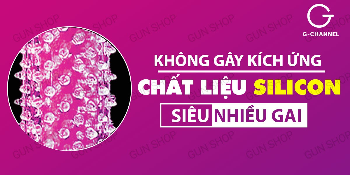 Cửa hàng bán Bao cao su đôn dên tăng kích thước Crytal Sleeve - Gai mềm  giá tốt