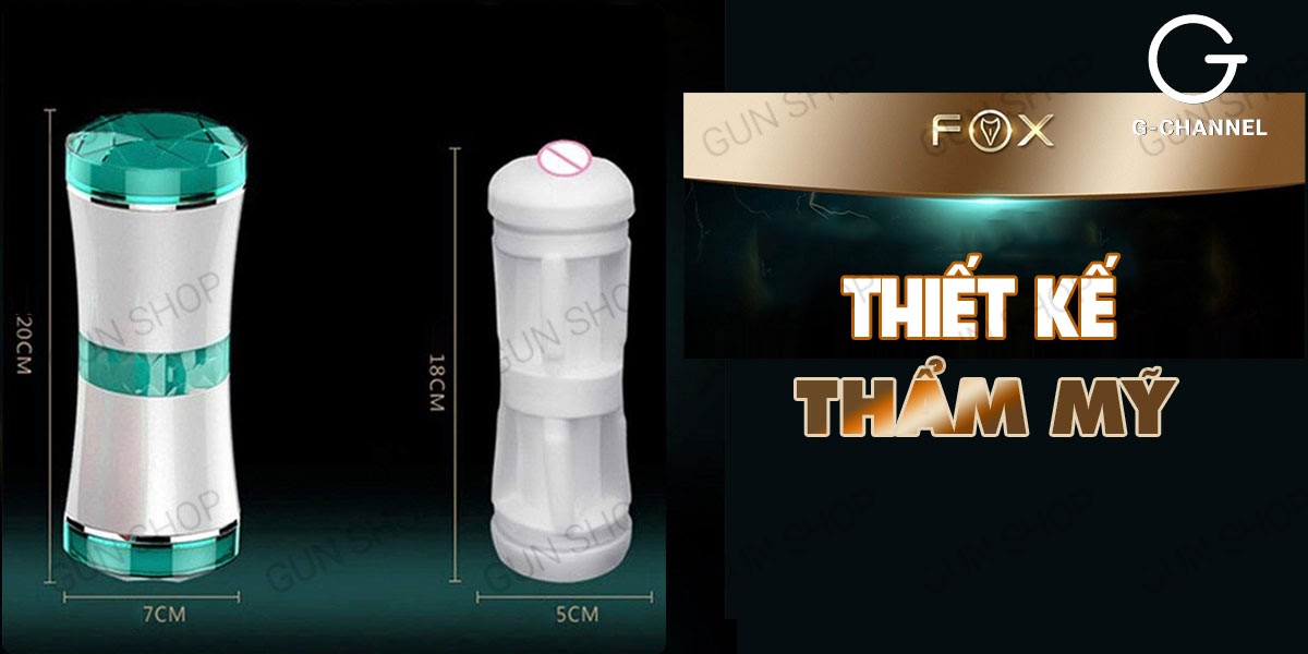 Bỏ sỉ Âm đạo giả 2 đầu siêu mịn đàn hồi cao - Fox Honour giá rẻ