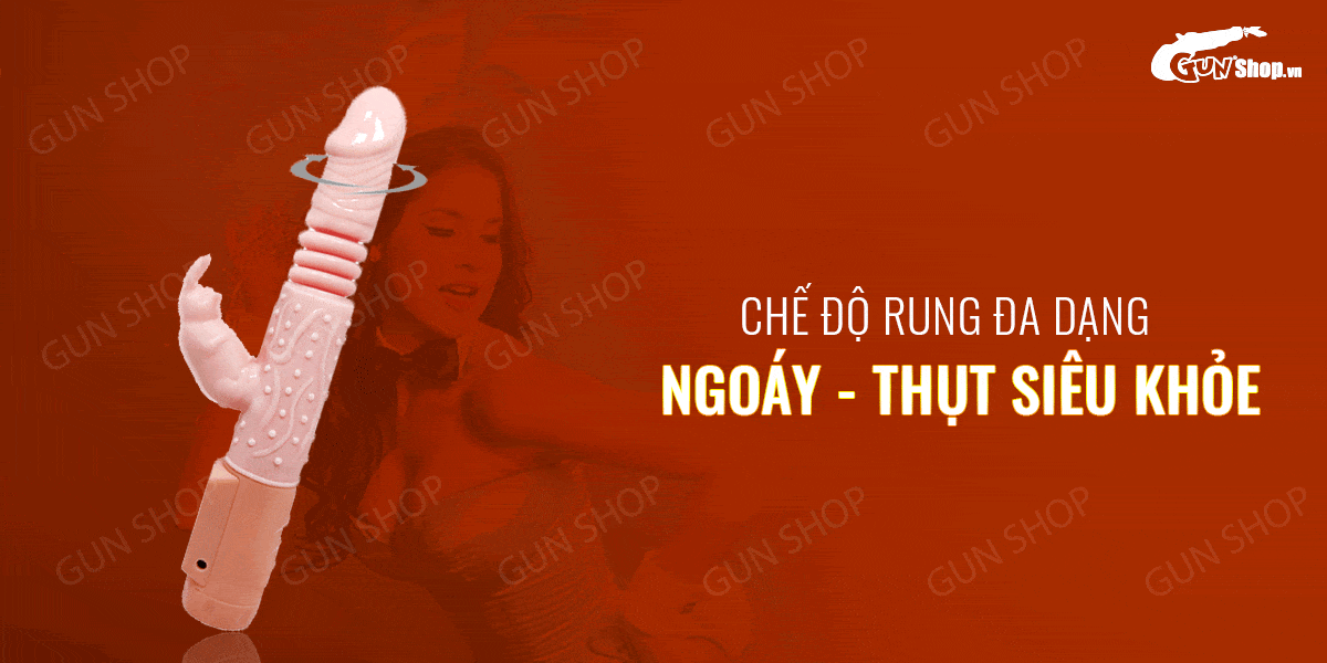 Thông tin Dương vật giả rung thụt phát nhiệt - Baile Hot Bunny giá rẻ