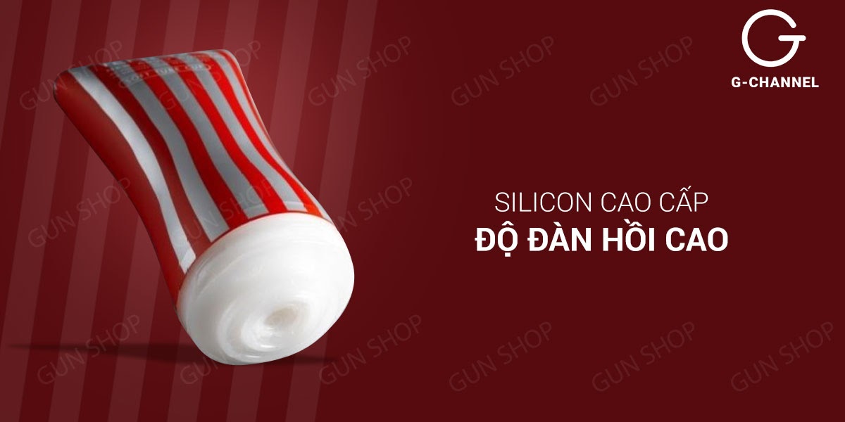 So sánh Âm đạo giả nhỏ gọn ôm khít đầu dẹp - Tenga Red White  nhập khẩu