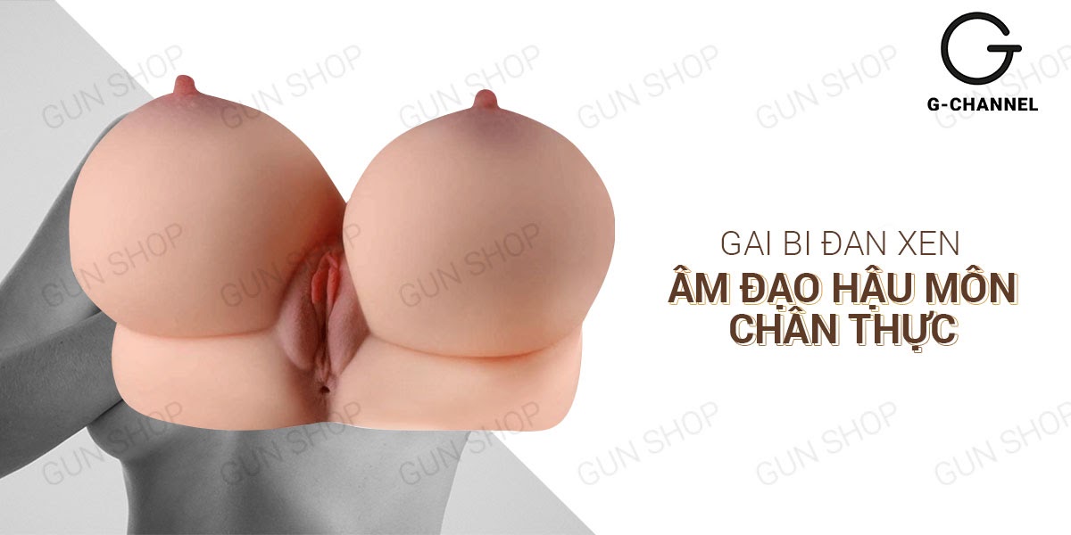 Thông tin Ngực giả âm đạo & hậu môn silicon trần cao cấp mềm mịn - Man Mastuebator 3kg  giá tốt