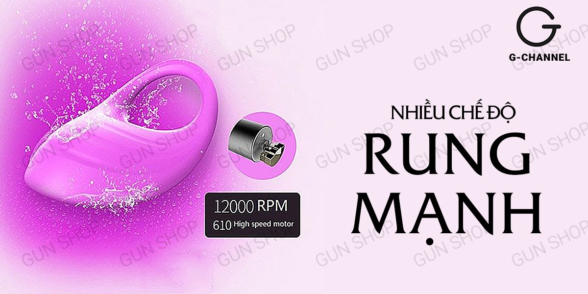 Vòng rung pin Leten Elle cho khoái cảm đỉnh điểm, siêu bền