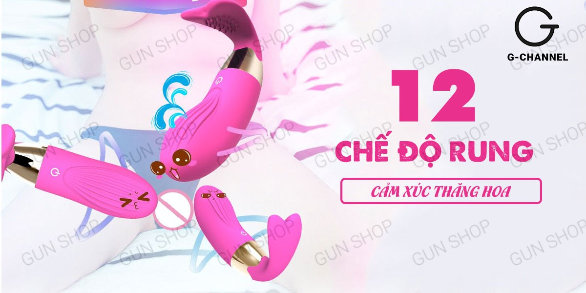 Trứng Rung Phát Nhiệt Cute Whale Sạc Điện Kích Thích Mua