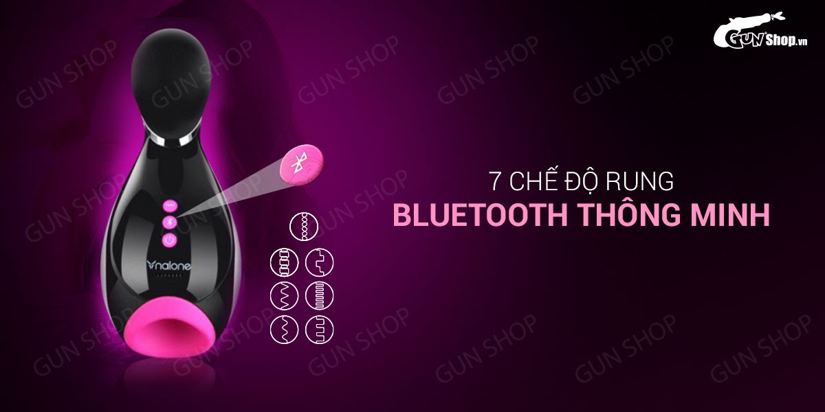 Âm đạo giả tự động 7 chế độ rung Nalone Oxxy, kết nối Bluetooth, siêu thực, chất lượng cao