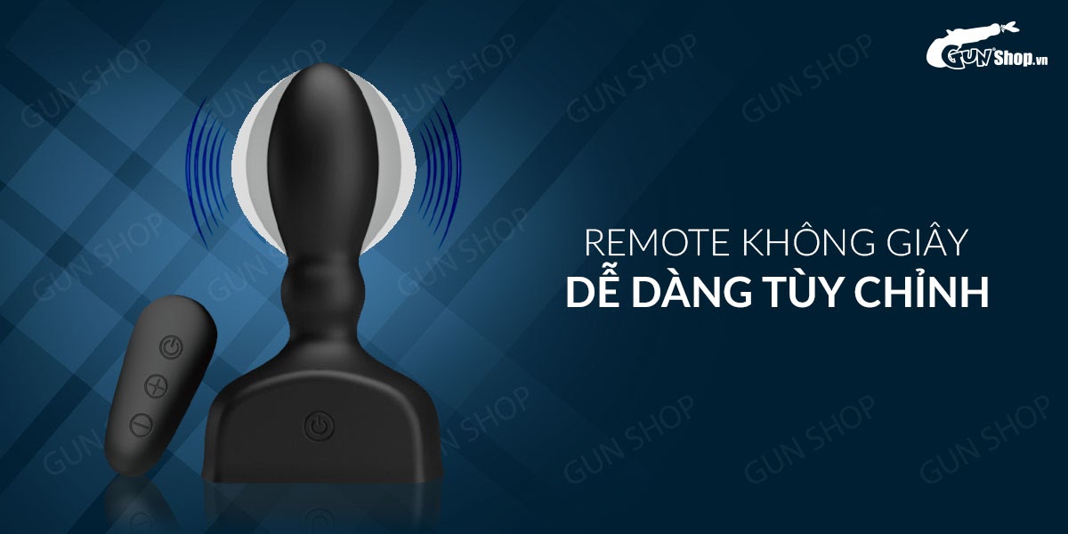 Sỉ Trứng rung hậu môn 12 chế độ rung dùng sạc - Pretty Love Mr-Play Anal Plug  hàng xách tay