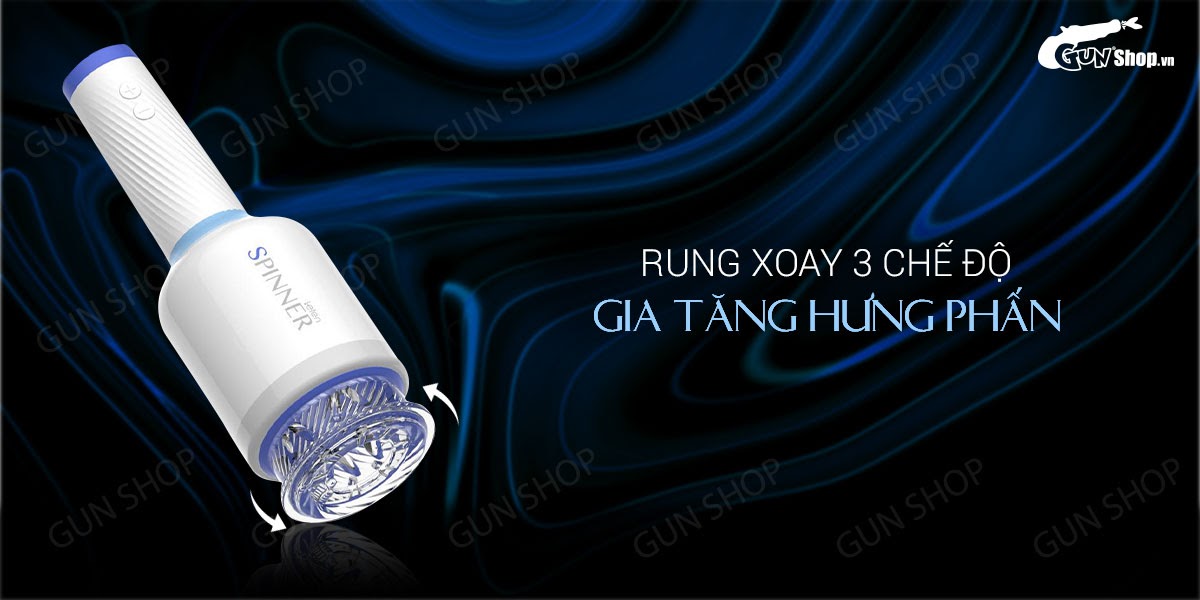 Review Âm đạo giả tự động rung xoay cao cấp dùng sạc - Leten Spinner  mới nhất