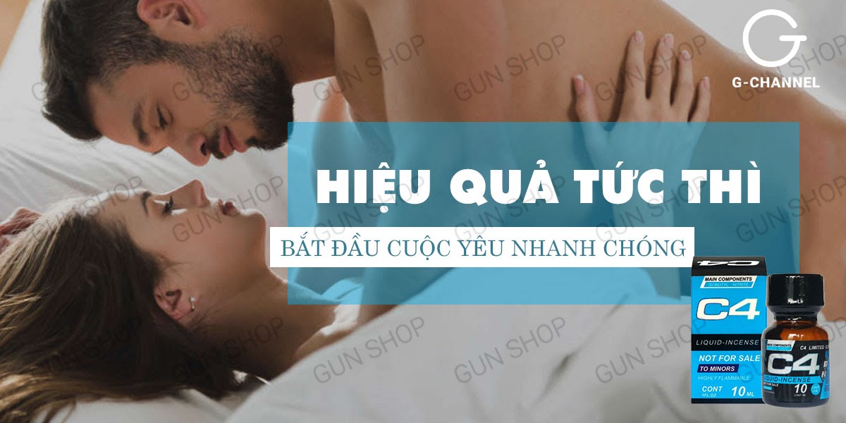 So sánh Popper C4 Blue 10ml chính hãng Mỹ USA PWD giá sỉ