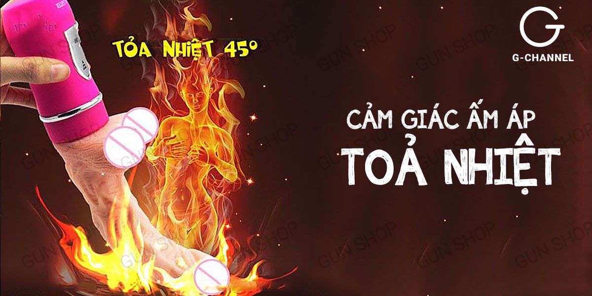 Review Dương vật giả cao cấp Ailighter rung thụt toả nhiệt giống thật cầm tay giá rẻ
