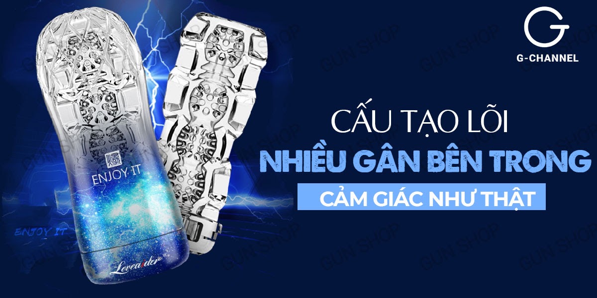 Nơi bán Âm đạo giả silicon cao cấp - Loveaider Enjoy IT cốc thủ dâm ôm khít  hàng xách tay