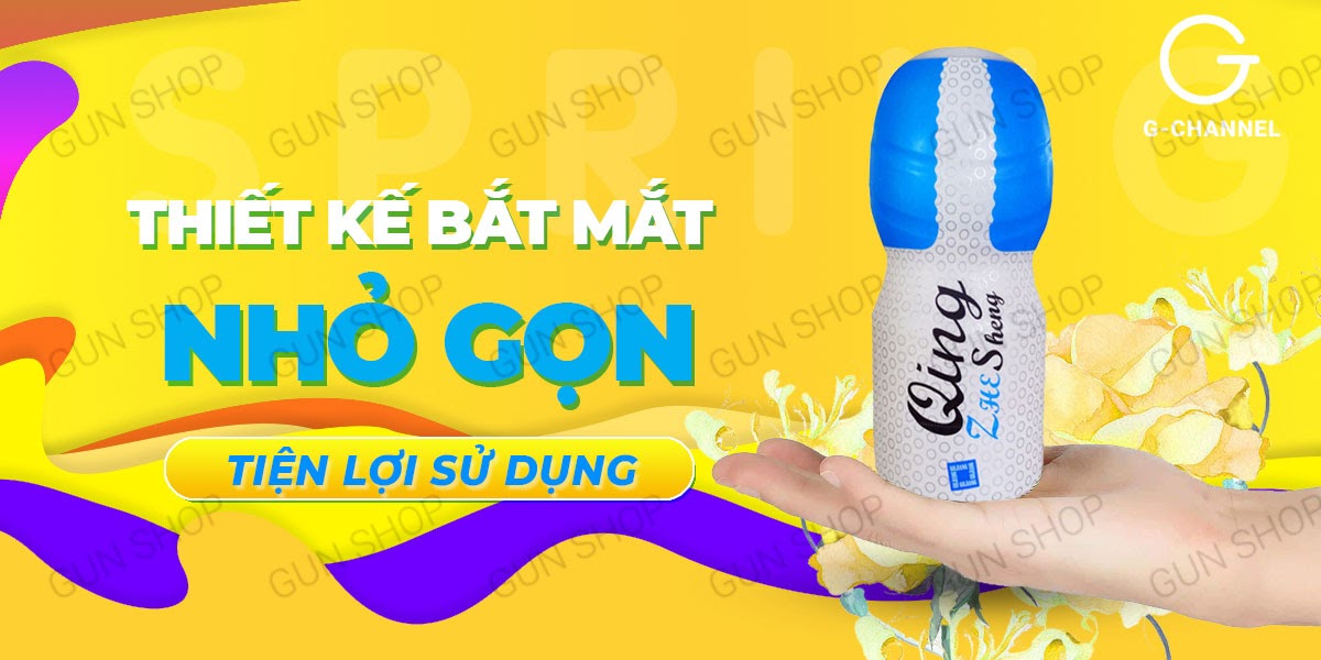 Đánh giá Âm đạo giả nhỏ gọn - Qing Cốc thủ dâm mềm mịn như gái 18  hàng mới về