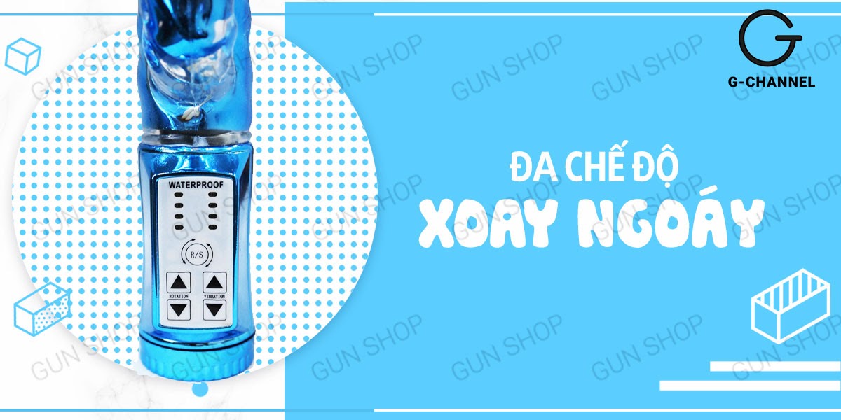 Dương Vật Giả Rung Xoay Đa Chế Độ Pin Kích Thích Cực Mạnh