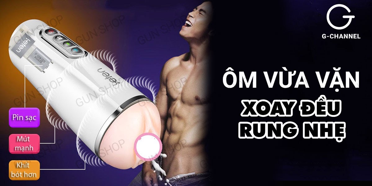 Bảng giá Âm đạo giả tự động cao cấp sạc điện - Leten Powerful Vagina Cup  hàng xách tay